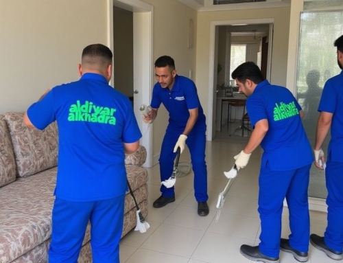 تنظيف المنازل, الفلل, والعمائر السكنية